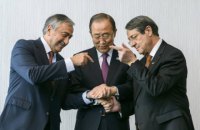 Переговори про об'єднання Кіпру відклали на тиждень