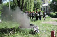 Прокуратура розцінює як диверсію пожежа біля телецентру в Києві