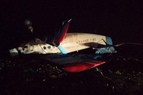 На Тернопольщине упал легкомоторный самолет, погиб пилот
