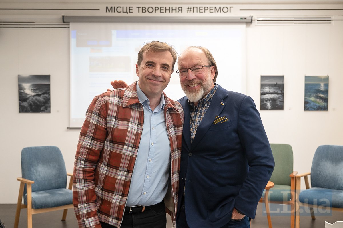 Глава ТПП Геннадій Чижиков і засновник і генеральний директор групи компаній Advanter Group і міжнародної бізнес-спільноти Board Андрій Длігач