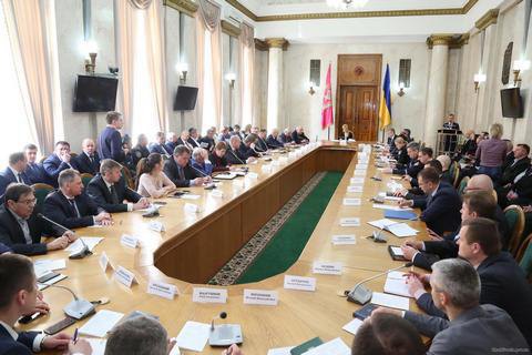 В Харьковской области состоялось заседание Совета регионального развития