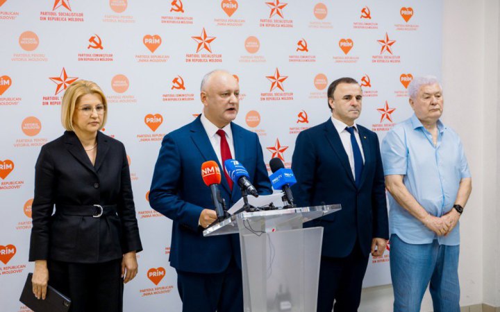 Чотири проросійські партії Молдови формують блок, аби “боротися за перемогу на вересневих виборах”