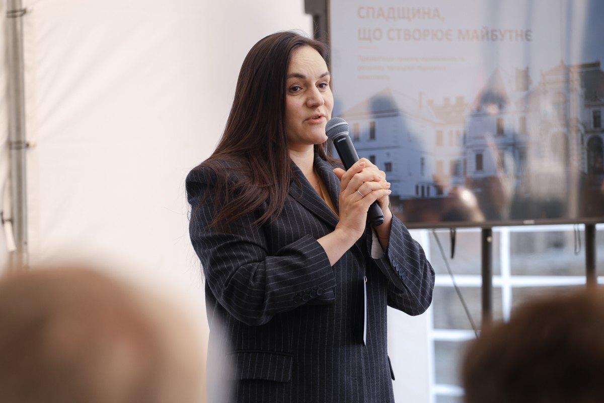 міністерка культури Тетяна Бережна