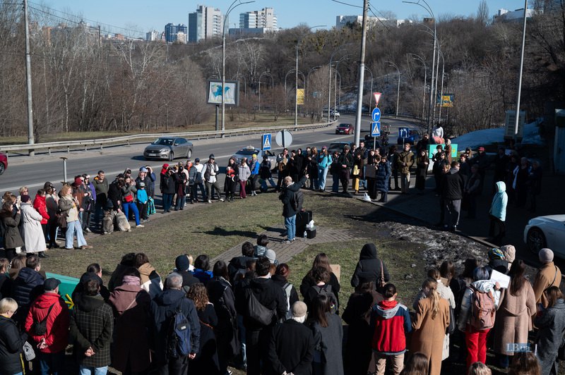 У
Протасовому Яру відбувся мирний протест проти забудови