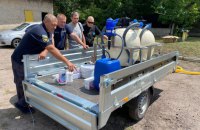 Україна отримала обладнання для доставки та очищення води