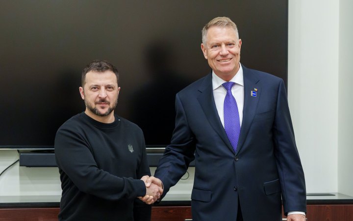 Зеленський обговорив із Йоганнісом роботу експортного коридору України з Румунією та Молдовою