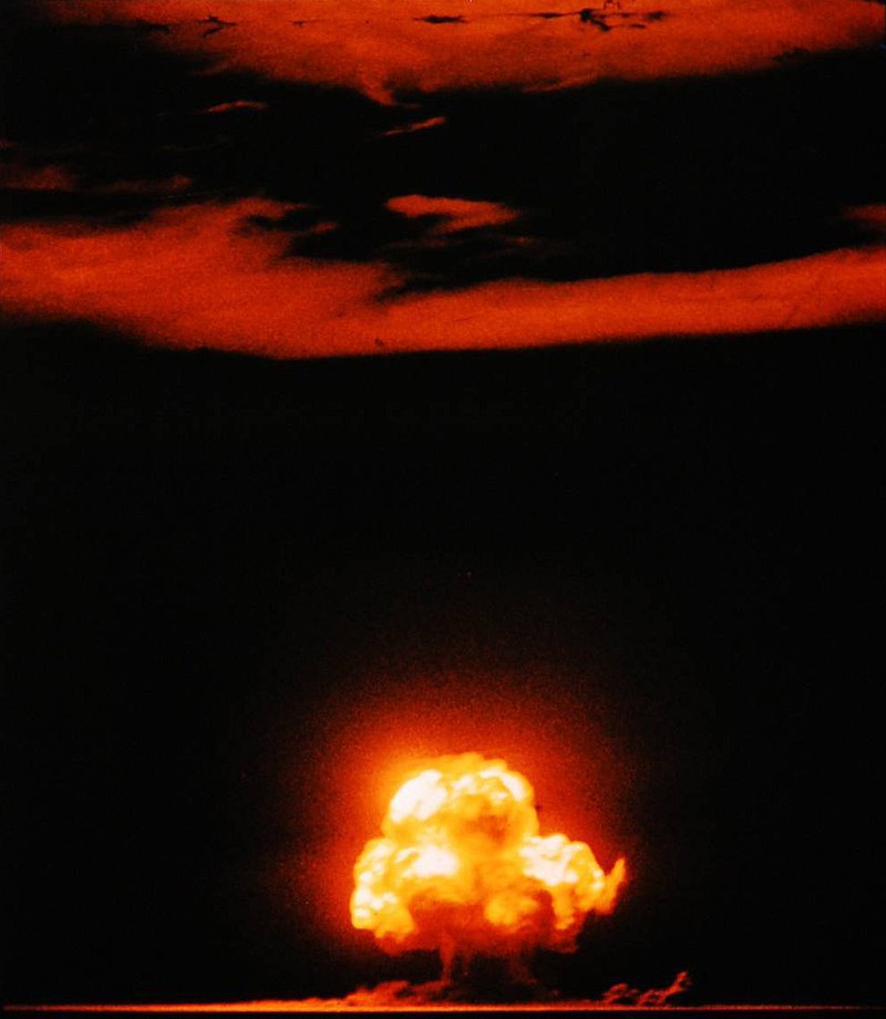Ядерний вибух під час випробувань «Трініті», 16 липня 1945 року