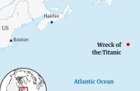 В Атлантиці під час занурення до уламків "Титаніка" зник туристичний підводний човен