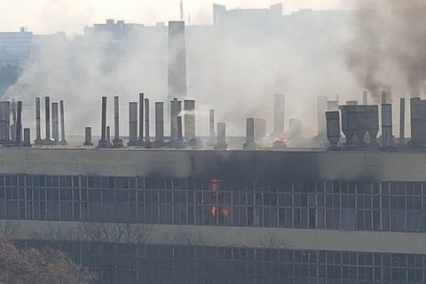 В Харькове произошел пожар на велосипедном заводе (обновлено)