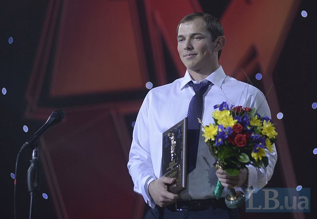 Приз "За волю к победе" достался олимпийскому чемпиону, каноисту Юрию Чебану