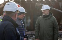 Денис Шмигаль перевірив захисні споруди на стратегічному енергооб’єкті у західній Україні