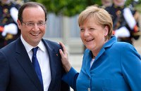 Наступного четверга Меркель зустрінеться з Олландом