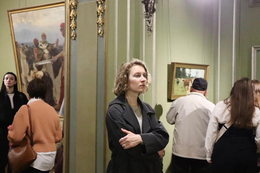 В залах виставки 