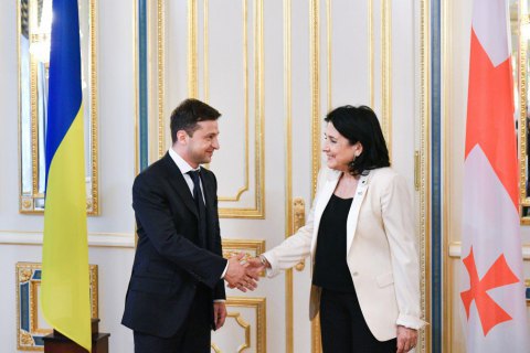 Президент Грузії: ми повинні об'єднати позиції України і Грузії за курсом на євроінтеграцію