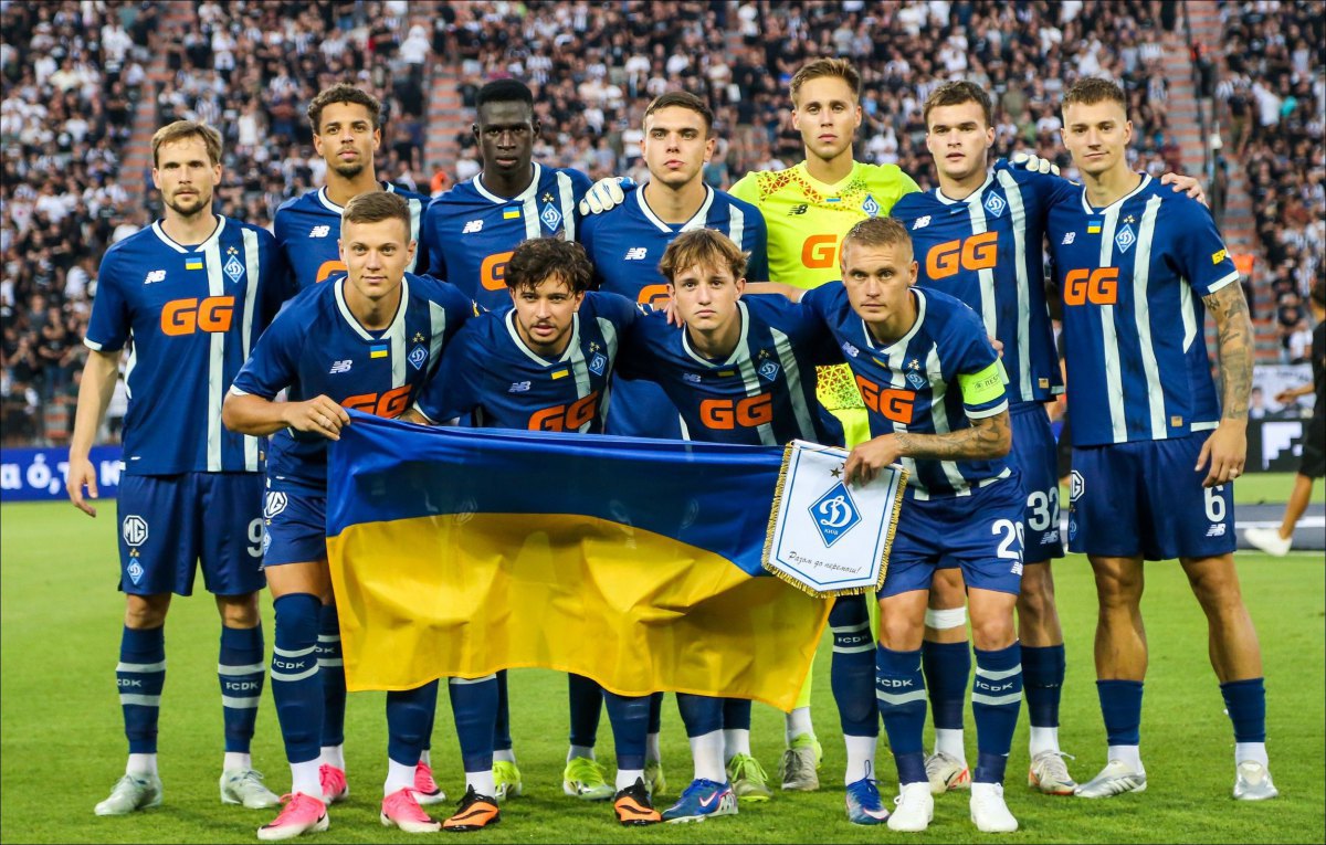 Склад «Динамо» на гру в кваліфікації ЛЄ