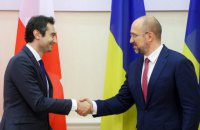 Шмыгаль обсудил с главой парламента Грузии усиление сотрудничества между странами 