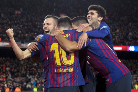 "Барселона" розтрощила "Севілью" в Кубку Іспанії, забивши на "Ноу Камп" 6 голів