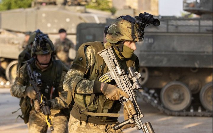 У Британії навчають українських бійців тактиці міських боїв