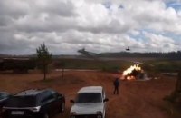 На навчаннях "Захід-2017" бойовий вертоліт випадково вдарив по глядачах (оновлено)