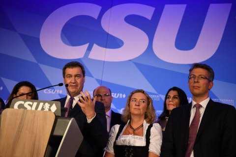 Союзники Меркель утратили більшість у парламенті Баварії