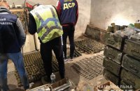 На Харьковщине полицейские нашли большой схрон боеприпасов