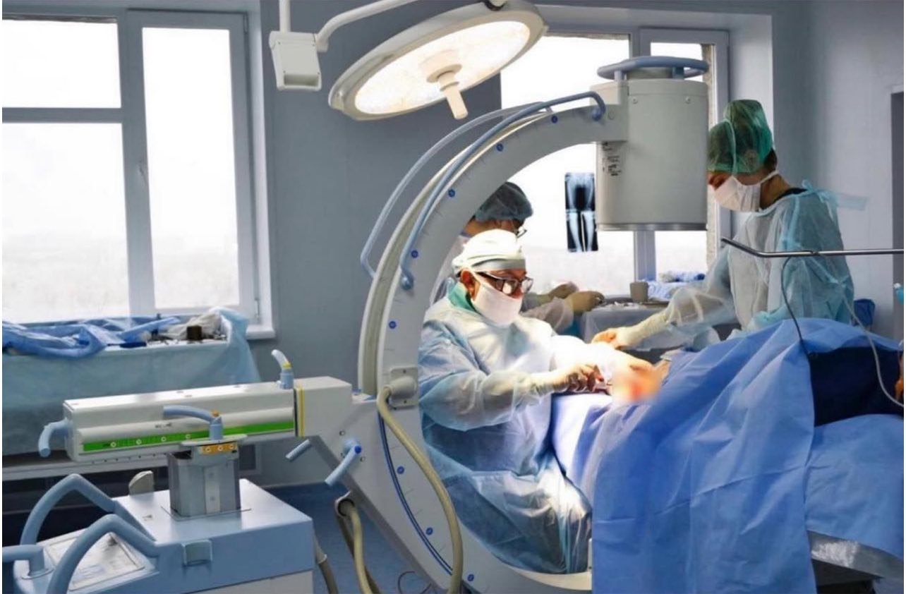 Операція в КНП «Тернопільська обласна дитяча клінічна лікарня».