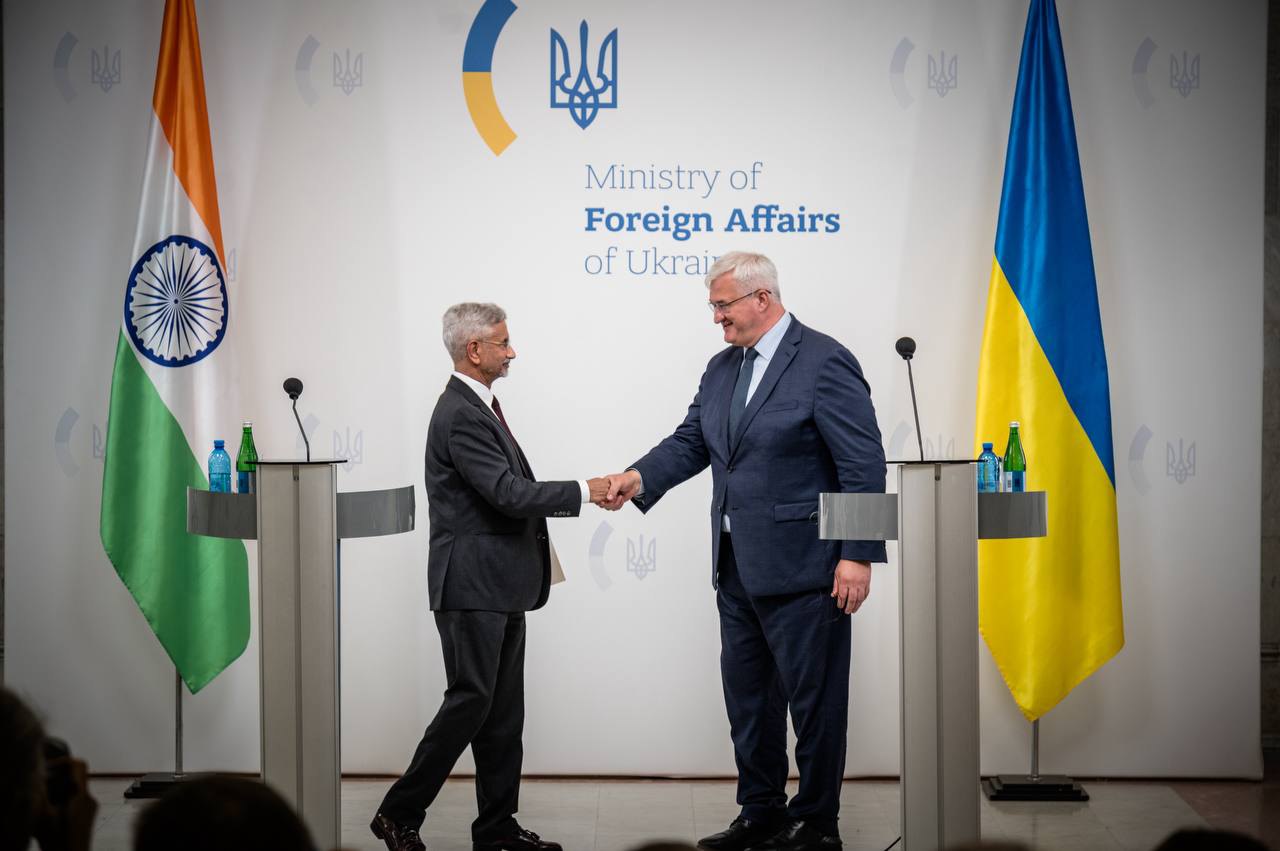 Глави МЗС України та Індії