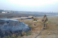 Причиной пожара на складе боеприпасов возле Мариуполя стал поджог стерни на соседнем поле