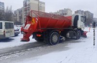 Снег в Киеве будет падать до вечера