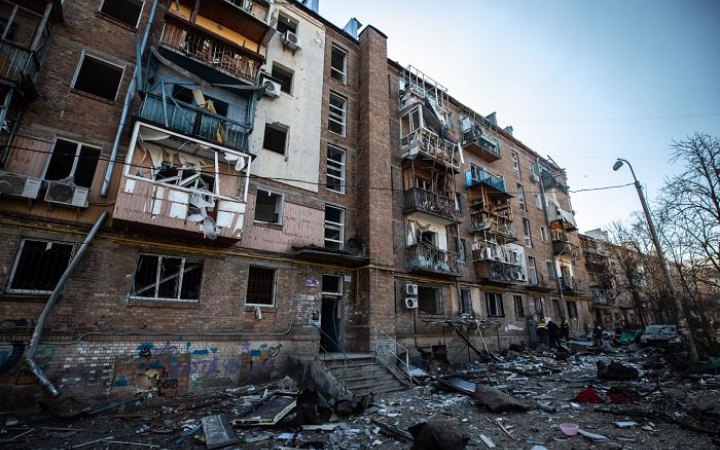 ​Київ зазнав збитків на 800 тис. гривень на відновленні пошкоджених обстрілами будинків