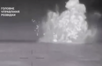 ГУР показало відео знищення російського патрульного корабля "Сергій Котов"