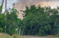Росіяни вдарили по Богодухівській громаді Харківщини, виникли масштабні пожежі