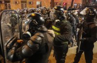 Грузинське МВС заявило, що відпустило більшість затриманих протестувальників