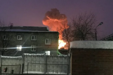 У Росії загорівся пороховий завод, є постраждалі