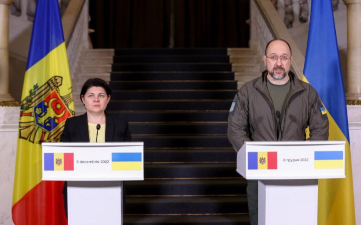 ​Прем'єр-міністри України та Молдови на зустрічі домовилися про співпрацю в питаннях ППО та протидії російській агресії