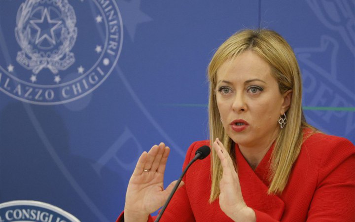 Прем'єрка Італії дистанційно візьме участь у саміті "коаліції рішучих"