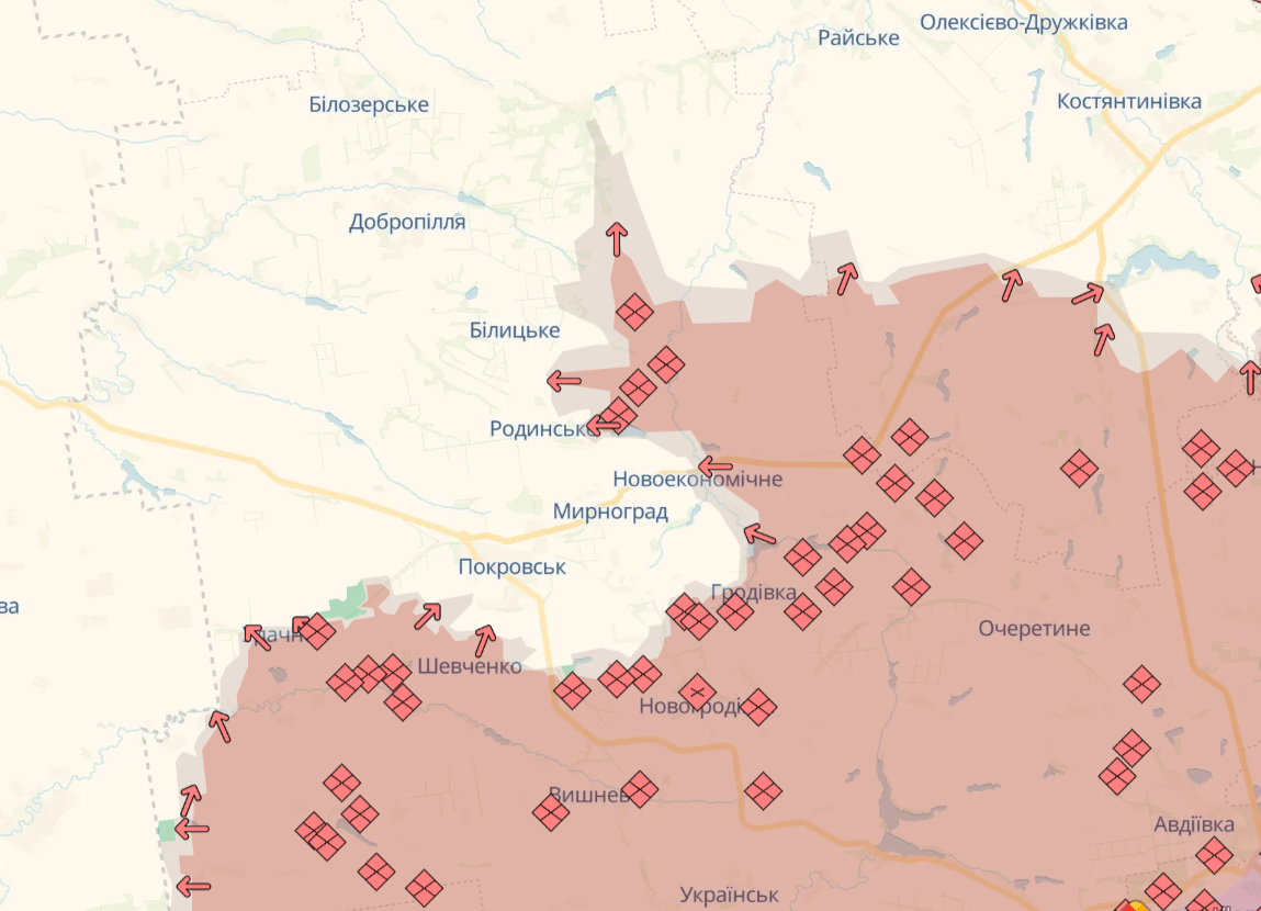 Ситуація станом на 9 серпня 2025 року