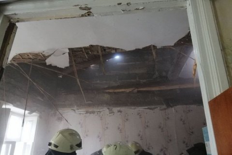 ​В Одессе обрушилось перекрытие в двухэтажном доме, есть жертва