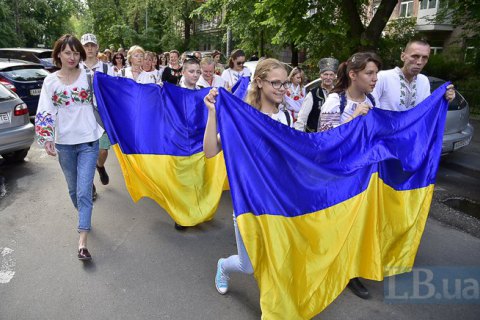 83% украинцев считают себя патриотами, - опрос "Рейтинга" 