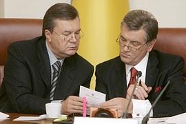 Ющенко регулярно созванивается с Януковичем