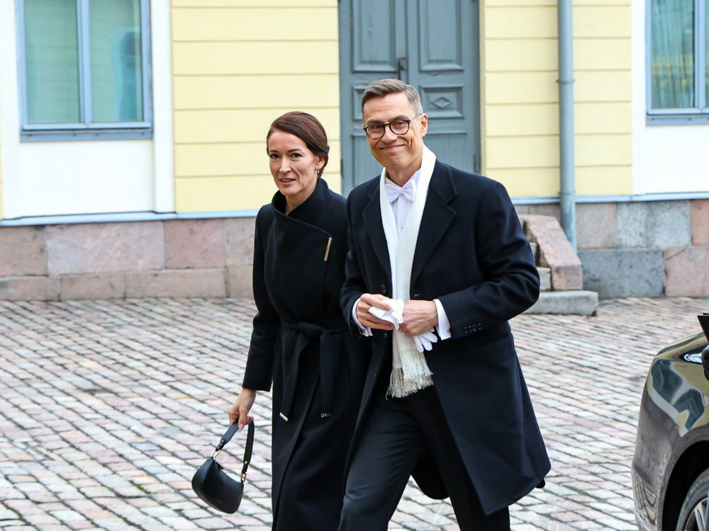 Новий президент Фінляндії Александер Стубб і перша леді Сузанне Іннес-Стубб