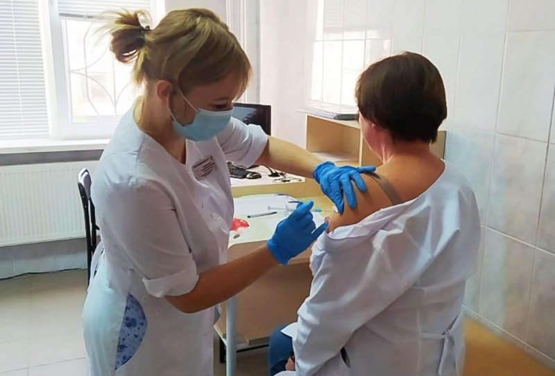 Вакцинація медпрацівників проти гепатиту А у Вінниці