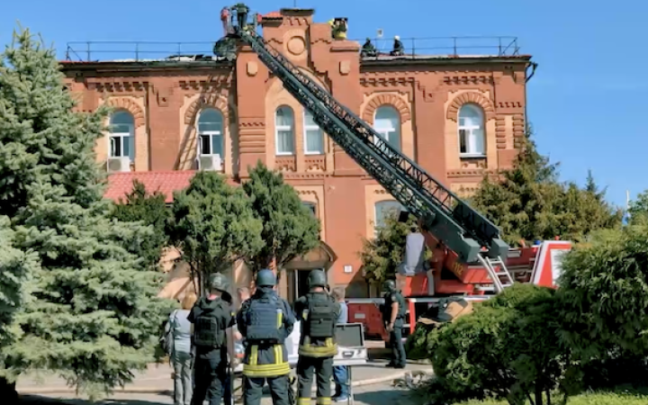 У Харкові внаслідок російського удару постраждав фармацевтичний університет 