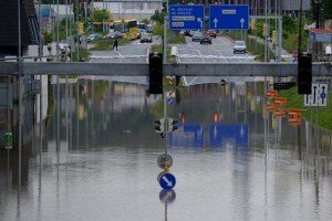 Наводнение в Словакии установило новый рекорд: один человек погиб