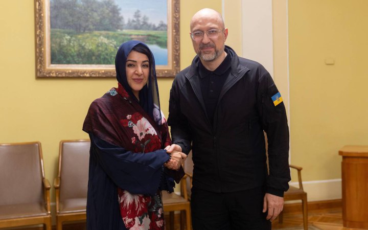 Шмигаль зустрівся із Державною міністеркою з питань міжнародного співробітництва ОАЕ