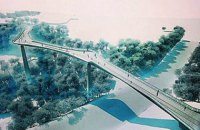 КГГА хочет построить мост между Владимирской горкой и аркой Дружбы народов 