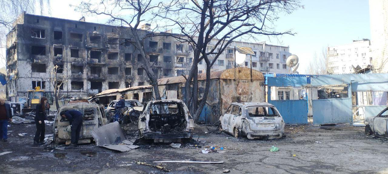 Наслідки російського обстрілу Добропілля 7 березня 2025 року 