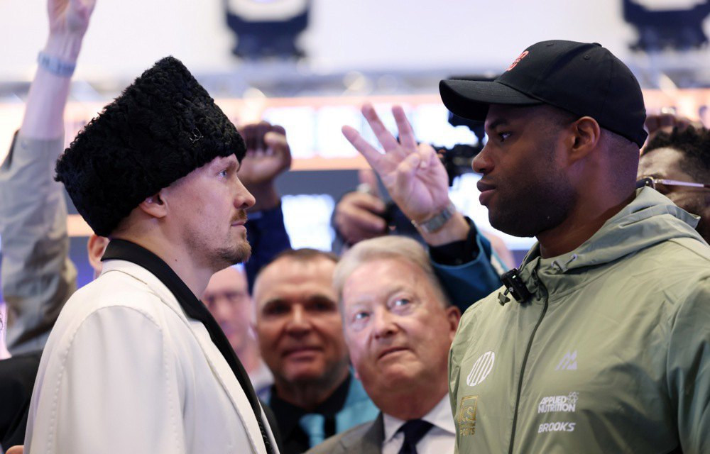 Олександр Усик і Даніель Дюбуа