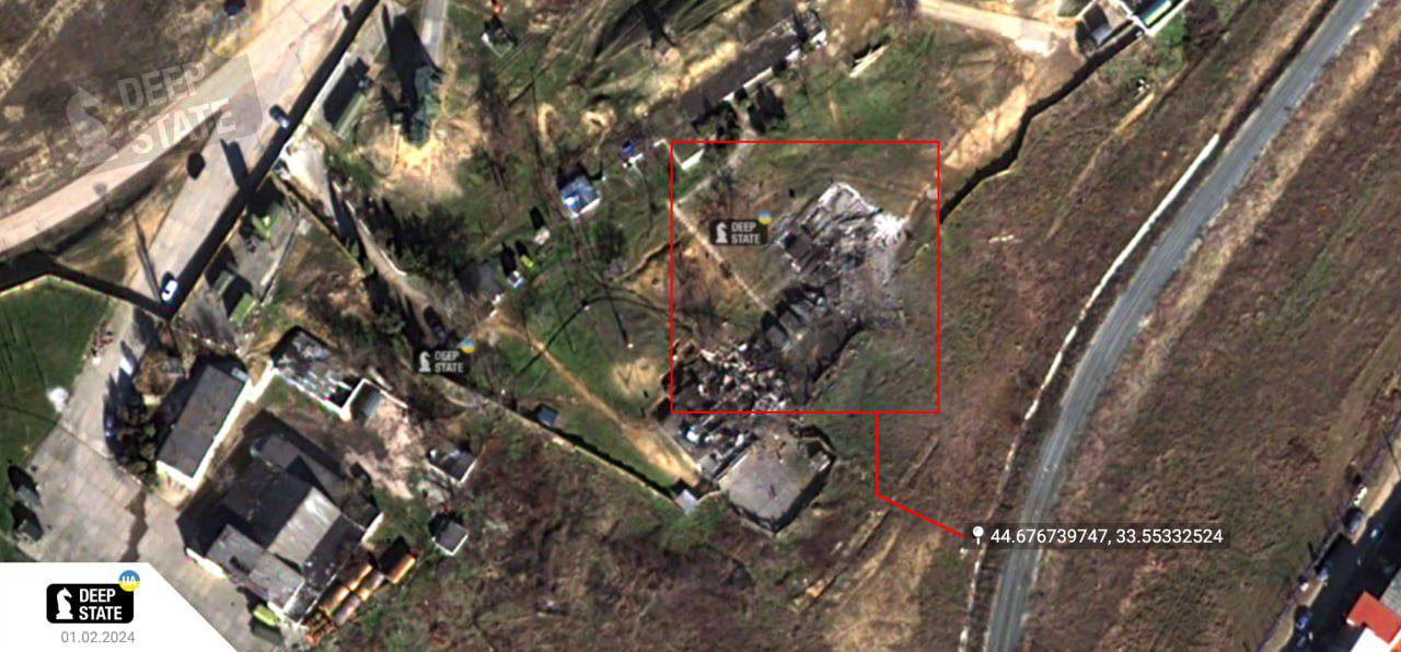 Супутникові знімки наслідків ураження Силами оборони аеродрому Бельбек в окупованому Криму