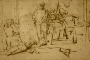 В Калифорнии из отеля похищен рисунок Рембрандта